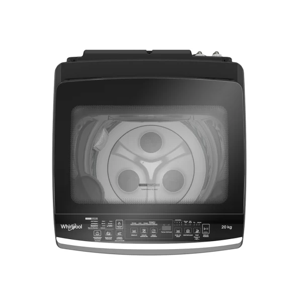 Lavarropas Carga Superior 20 kilos Gris Oscuro - Imagen 4