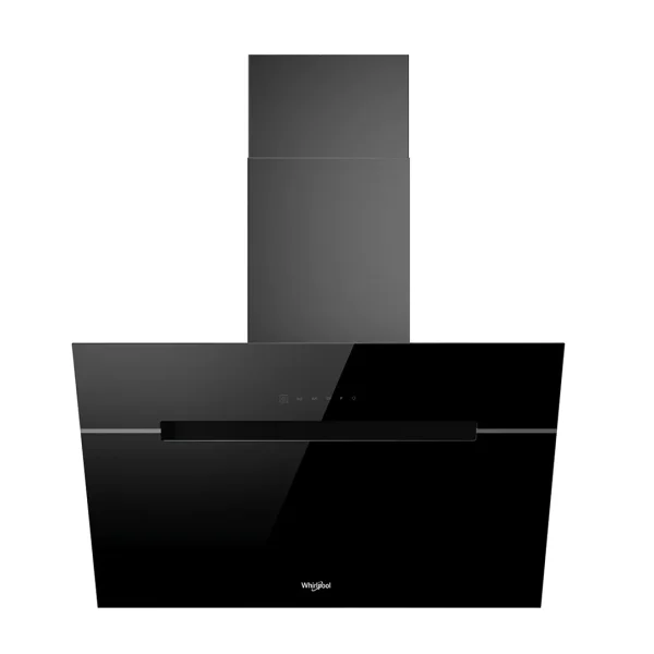 Campana 90cm Vertical Negra